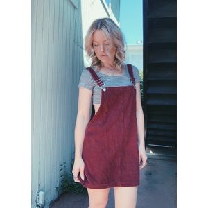 Corduroy Berry Jumper